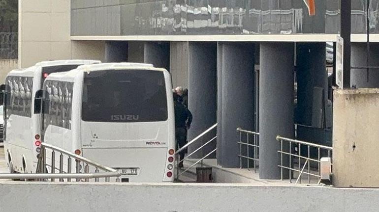 Mustafa Bozbey’in de aralarında bulunduğu 57 şüpheli adliyeye sevk edildi