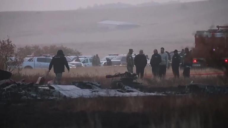 Son dakika... Gürcistan-Azerbaycan sınırında düşen C-130da dış müdahale izine rastlanmadı