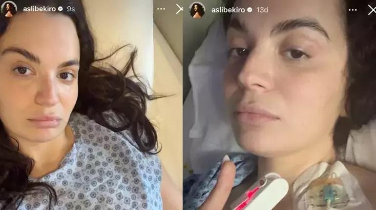 Aslı Bekiroğlunun sağlık durumu nasıl 6 kez ameliyat olan ünlü oyuncudan dikkat çeken paylaşım