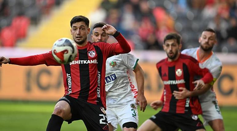Gaziantep FK ile Alanyaspor yenişemedi