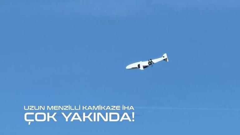 Milli Kamikaze İHA gökyüzünde