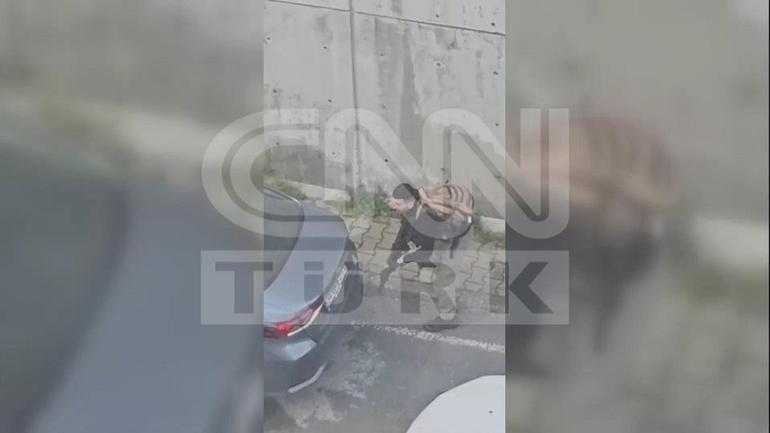 SON DAKİKA İSRAİL KONSOLOSLUĞU ÖNÜNE TERÖRİSTLER BÖYLE GELMİŞ İşte o görüntüler