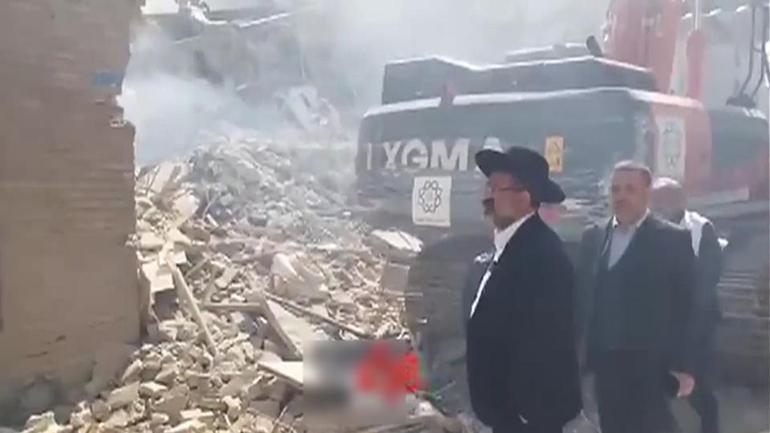 Tahrandaki bir sinagog saldırıda zarar gördü