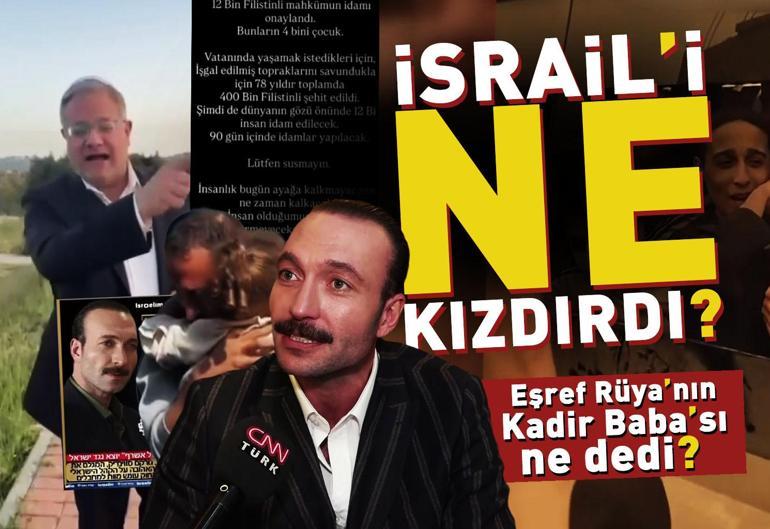 İsrailden Eşref Rüya oyuncusuna tehdit Ben Gvir: Hiçbir zaman Kadir Baba olamayacaksın