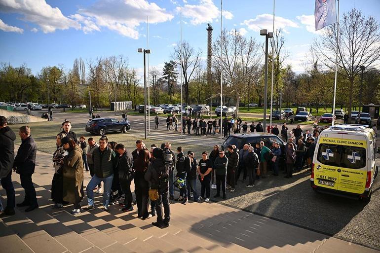 Hayatını kaybeden Mircea Lucescu için hüzünlü tören