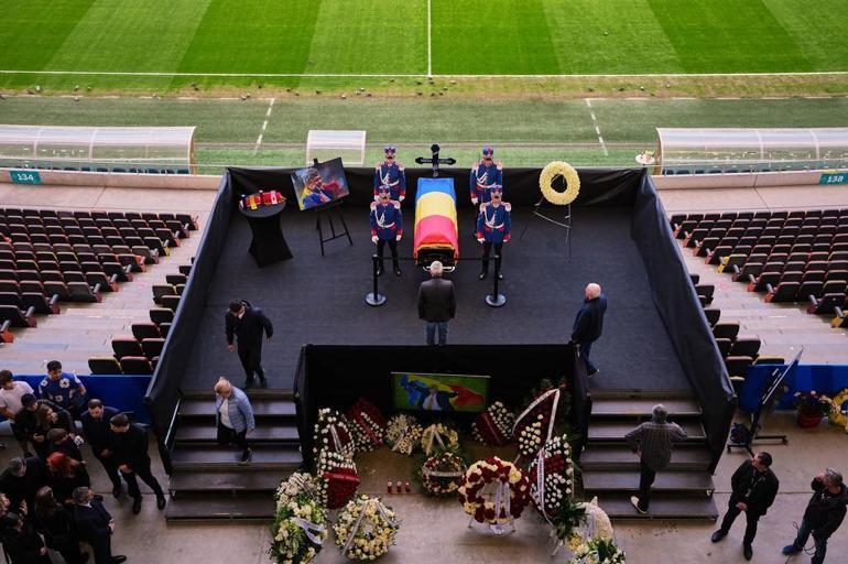 Hayatını kaybeden Mircea Lucescu için hüzünlü tören