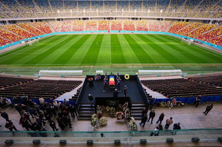 Hayatını kaybeden Mircea Lucescu için hüzünlü tören