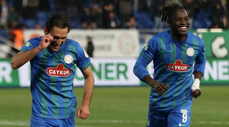 Karadeniz derbisinde Çaykur Rizespor, Samsunspor’u rahat geçti