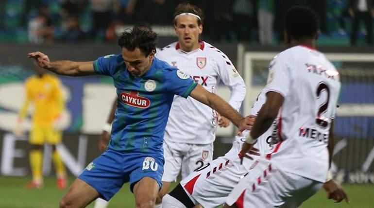 Karadeniz derbisinde Çaykur Rizespor, Samsunspor’u rahat geçti
