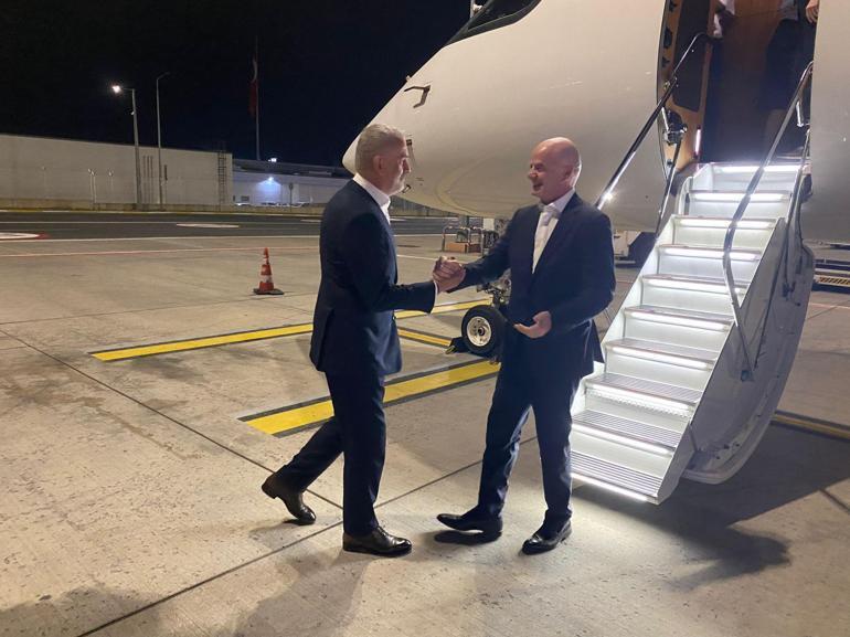 FIFA Başkanı Gianni Infantino, açılış töreni için İstanbulda