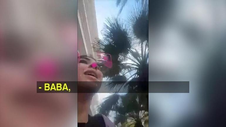 Lübnanda baba ne oluyor çığlıkları 13 yaşındaki Naya, İsrailin bombardımanını kaydetti