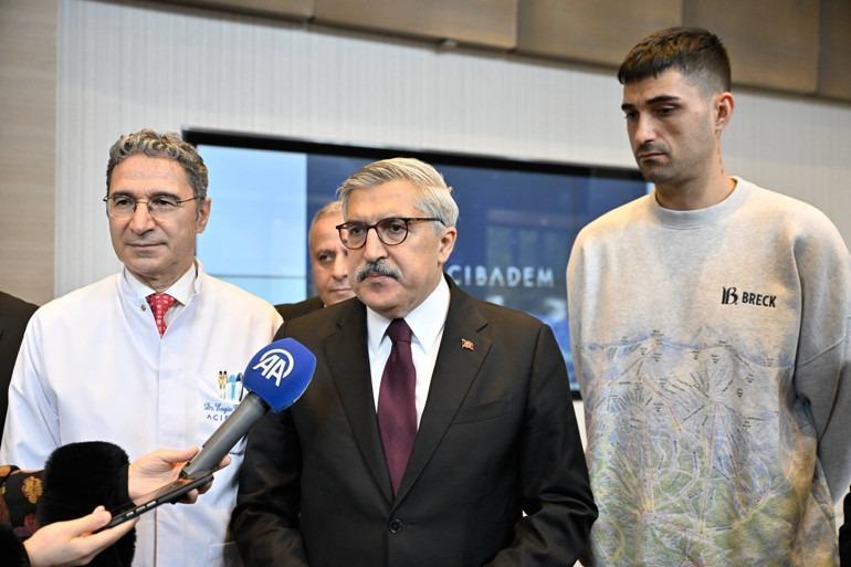 AK Parti Genel Başkan Yardımcısı Yayman, İbrahim Tatlısesi hastanede ziyaret etti