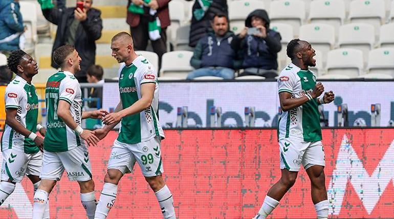 Konyaspor, Fatih Karagümrük’ü rahat geçti