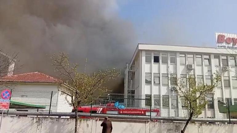  Duman gökyüzünü kapladı