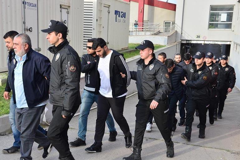  287 şüpheli adliyede