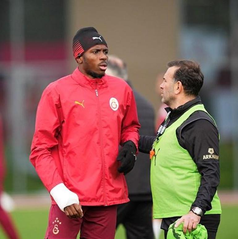 Osimhenden Gençlerbirliği maçı için özel hazırlık