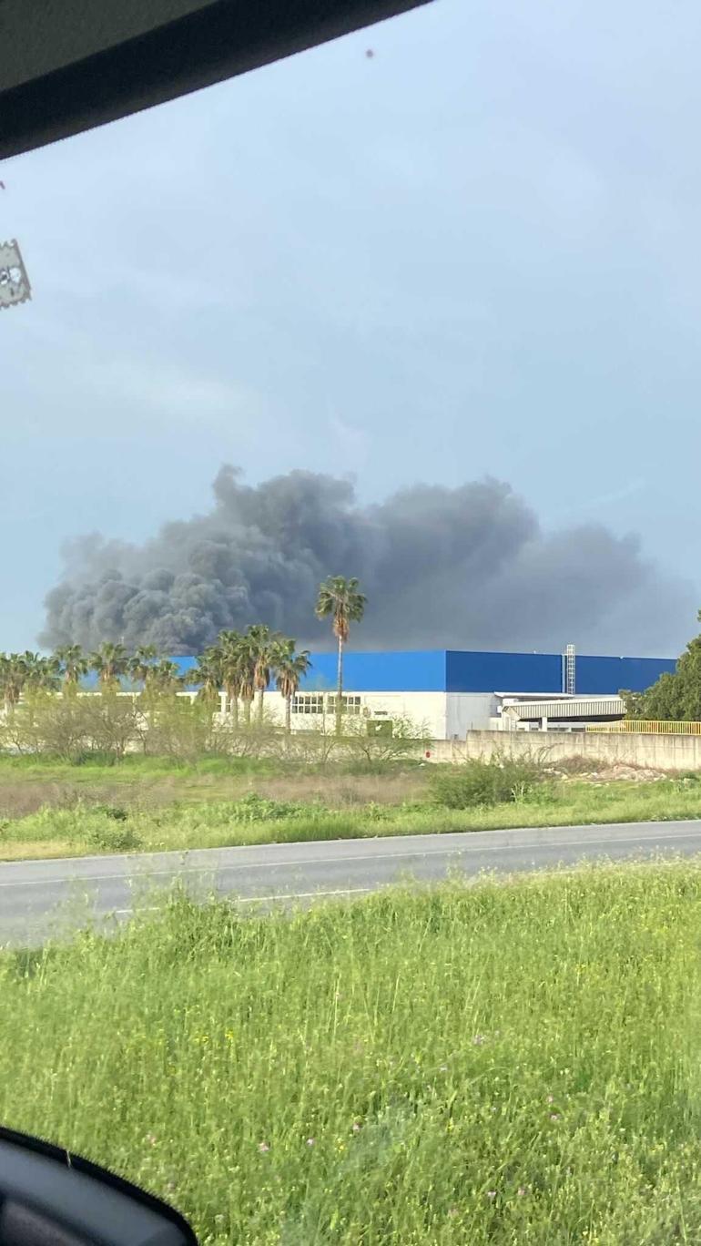 Adana’da geri dönüşüm tesisinde yangın