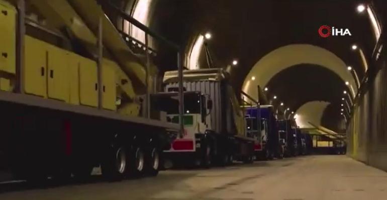 Devrim Muhafızları komutanı video yayınladı: İşte İranın yer altı tesisleri