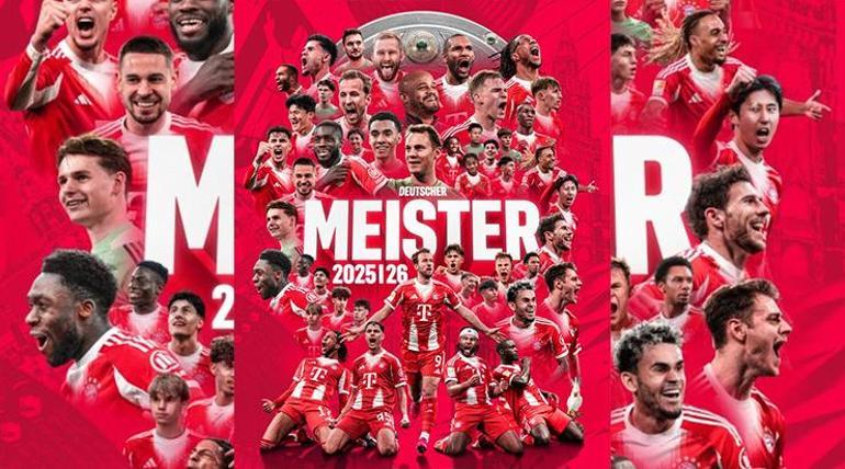 Almanya’da şampiyon bir kez daha Bayern Münih