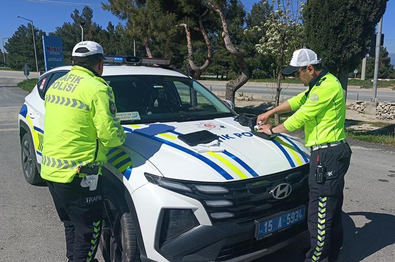 Tescilsiz plaka kullanan sürücüye 140 bin TL ceza