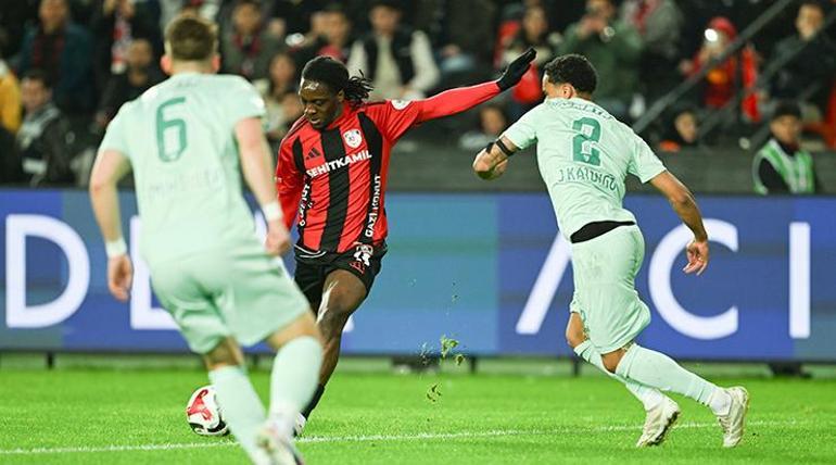 Gaziantep FK rahat kazandı, Kayserispor’un umudu azaldı