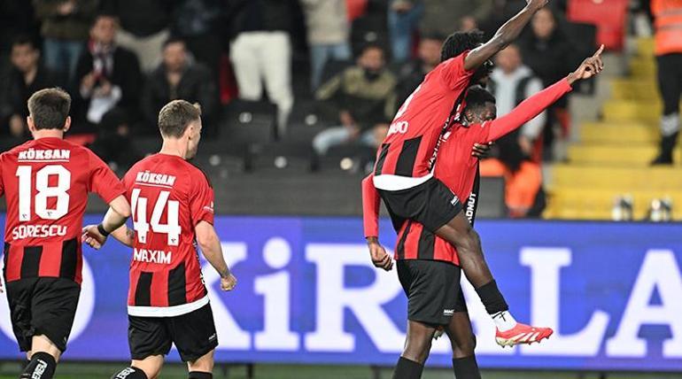 Gaziantep FK rahat kazandı, Kayserispor’un umudu azaldı