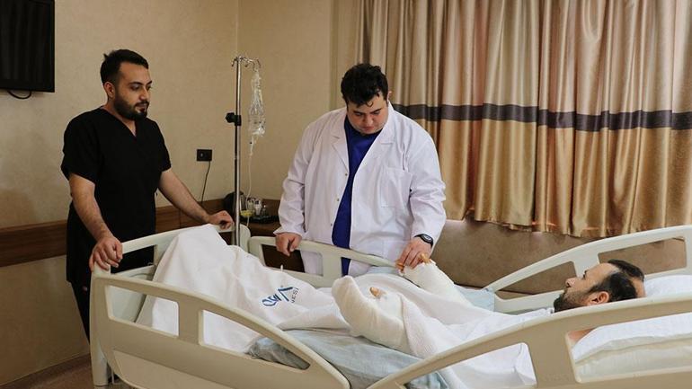 Elektrik akımına kapılmıştı: Doku nakliyle kurtuldu