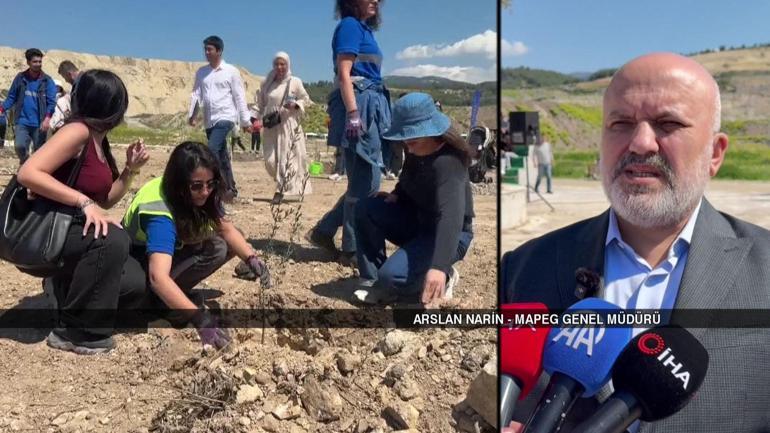 Milas’ta 4 bin fidan toprakla buluştu