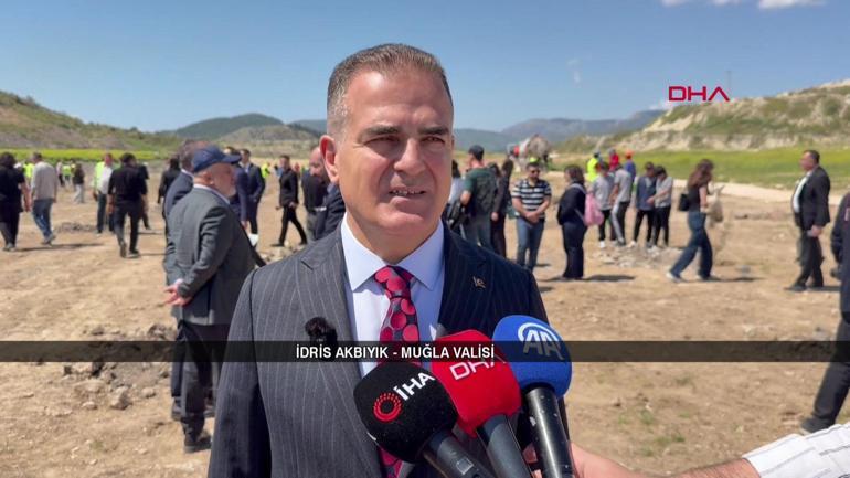 Milas’ta 4 bin fidan toprakla buluştu