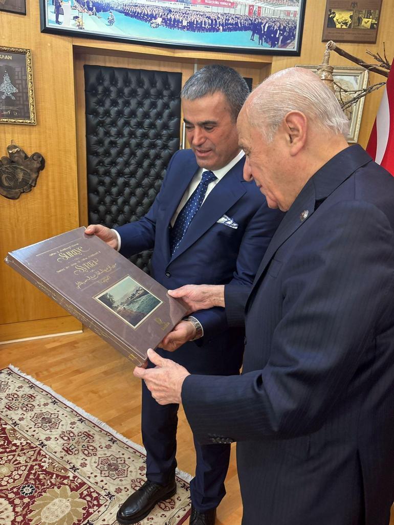 MHP Lideri Devlet Bahçeli Demirören Medya Heyetini kabul etti Bahçeliden Türk dizilerine övgü