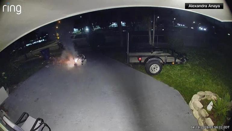 Refleksi hayatını kurtardı ABDde akülü sandalye paniği