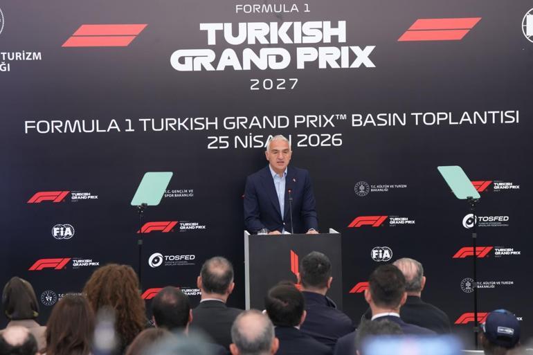 Bakan Ersoy, Formula 1 sürecine ilişkin detayları paylaştı