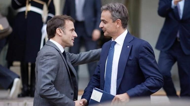 Macrondan tepki çeken açıklama: Yunanistan’ın egemenliği risk altındaysa buradayız