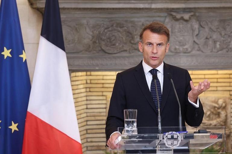 Yunanistan’da gündem, Macron’un ziyareti “Fransa’ya güvenilmez”