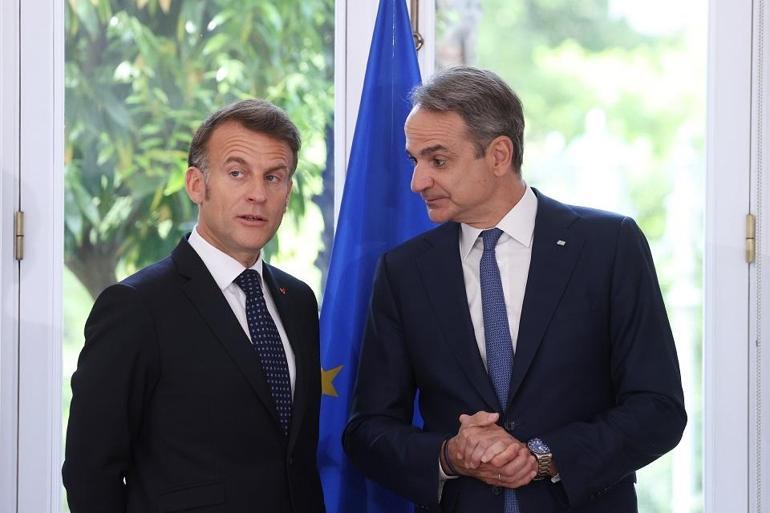Yunanistan’da gündem, Macron’un ziyareti “Fransa’ya güvenilmez”