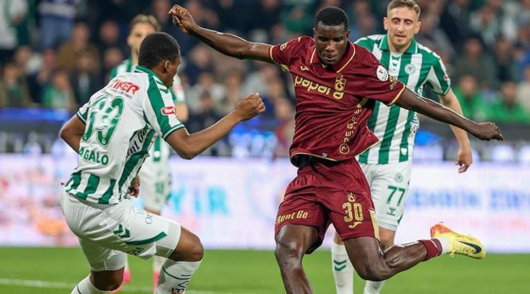 Trabzonspor, Konyaspor’a mağlup