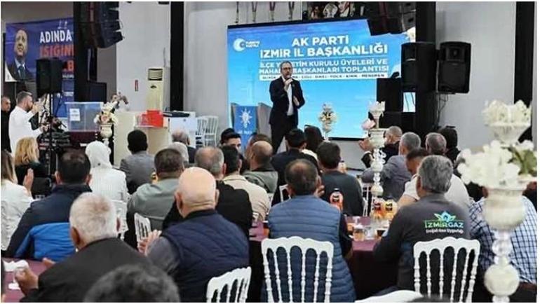  İzmir Mecliste daha fazla AK Partili milletvekili ile temsil edilmeli