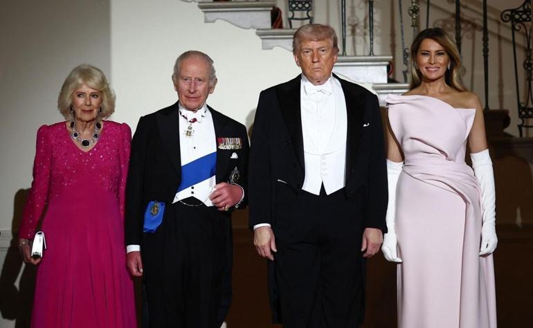 Kral Charles, Trumpın yüzüne söyledi: Biz olmasaydık Fransızca konuşuyor olurdunuz.... Salonda kahkahalar koptu