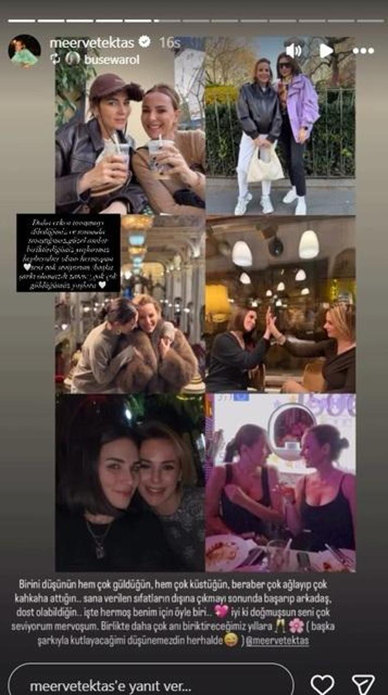 Alişanın eşi Buse Varol, eltisi Merve Tektaş ile barıştı Hem çok güldüğüm, hem çok küstüğüm