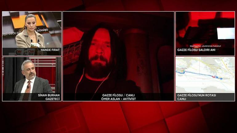 Sumud Filosu’ndaki Türk aktivist CNN TÜRKe konuştu