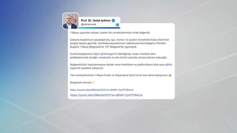 1 Mayıs’ta siyasilerden peş peşe mesajlar