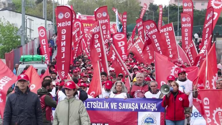 İstanbulda 1 Mayıs kutlamaları
