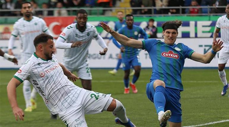 Çaykur Rizespor, Konyaspor’u 3 golle geçti