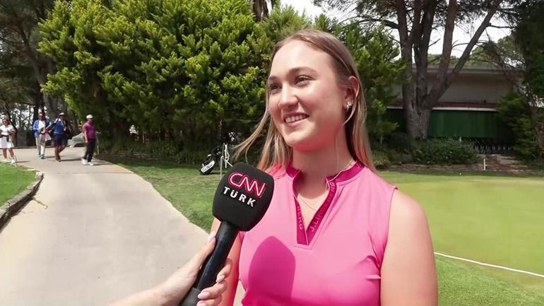 Golfün yıldızları Antalyada sahada