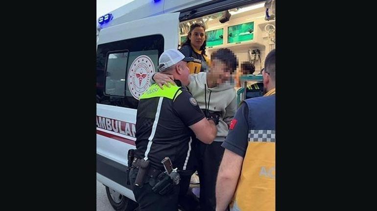 Polise sarılıp ağladı Ehliyetsiz sürücüye ibretlik ceza