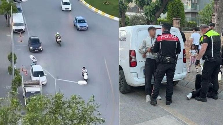 Polise sarılıp ağladı Ehliyetsiz sürücüye ibretlik ceza