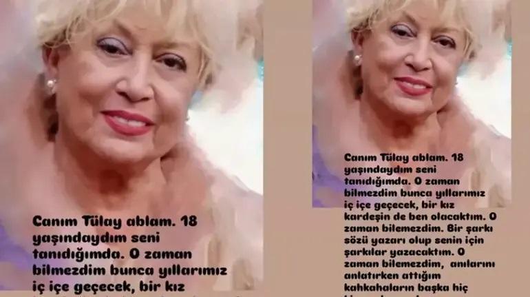Seda Akaydan Zerrin Özerin ablası Tülay Özere acı veda: Hepsi anılarımda sımsıkı saklı kalacak