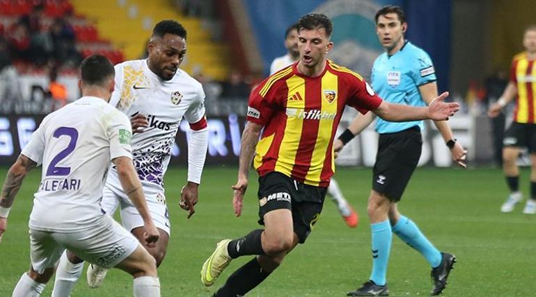 Kritik maçta Kayserispor ile Eyüpspor yenişemedi