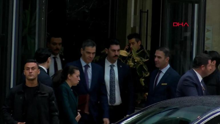 Havada alarm, rotada değişiklik: Sanchez’in uçağı Ankara’ya acil iniş yaptı