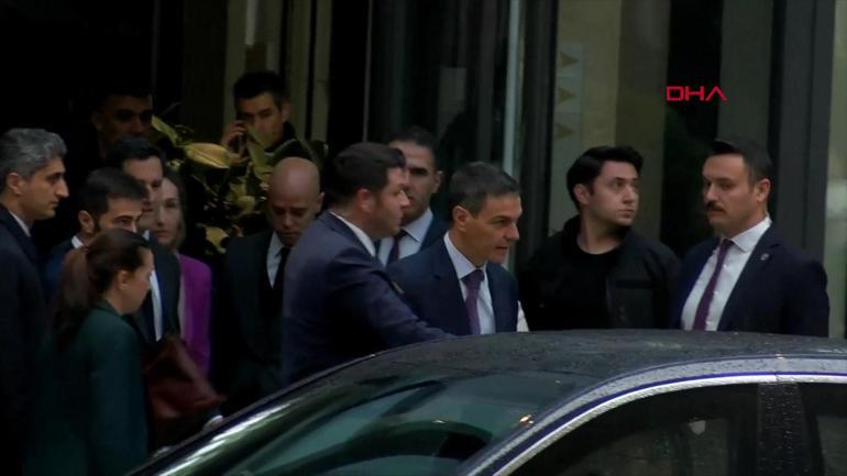 Havada alarm, rotada değişiklik: Sanchez’in uçağı Ankara’ya acil iniş yaptı